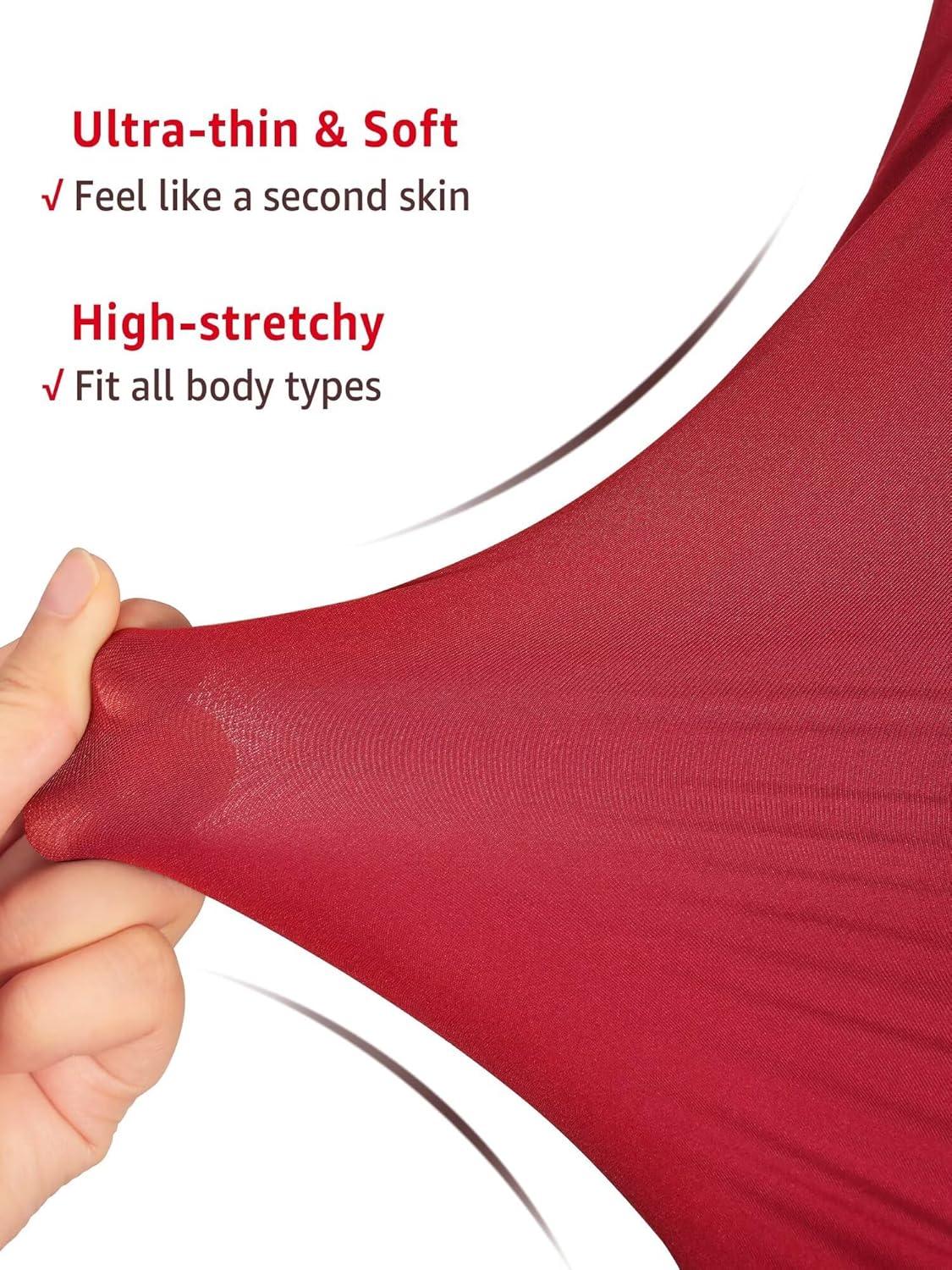 imageWomens Long Sleeve Shirts Lightweight Stretchy Going Out Tops Crew Neck Basic Tee Slim Fit Fall Y2K Outfit 2026Red